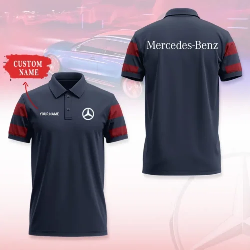 High Quality Customized Men's Polo Shirt MERCEDES  - MES45