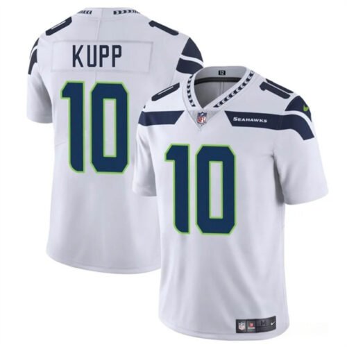 White Seattle Seahawks #10 Cooper Kupp 2025 Vapor Limited Stitched Football Jersey - SSR08