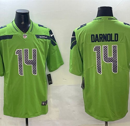 Green Seattle Seahawks #14 Sam Darnold 2025 Vapor Limited Stitched Football Jersey - SSR69