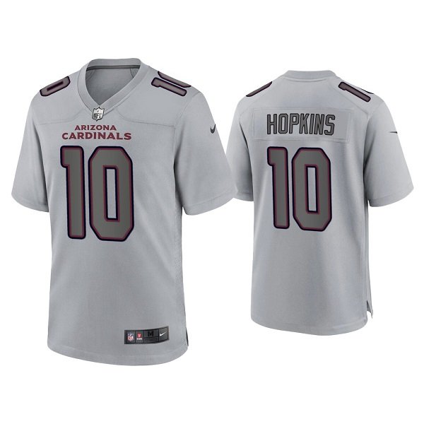 Grey Arizona Cardinals #10 DeAndre Hopkins Atmosphere Fashion Stitched Game Jersey - ACJ30