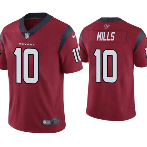 Red Houston Texans #10 Davis Mills Vapor Untouchable Limited Stitched Jersey - HTJ366
