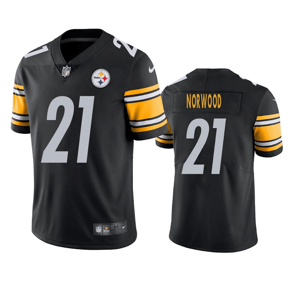 Black Pittsburgh Steelers #21 Tre Norwood Vapor Untouchable Limited Stitched Jersey - PSJ672