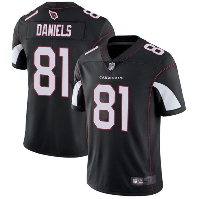 Arizona Cardinals Black #81 Darrell Daniels Vapor Untouchable Limited Stitched Jersey - ACJ211