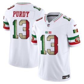 [All Players] White San Francisco 49ers 2025 F.U.S.E. Mexico Vapor Limited Stitched Football Jersey - SFR95