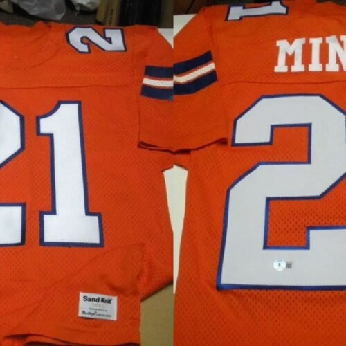 Orange Denver Broncos #21 Gene Mingo Stitched Football Jersey
