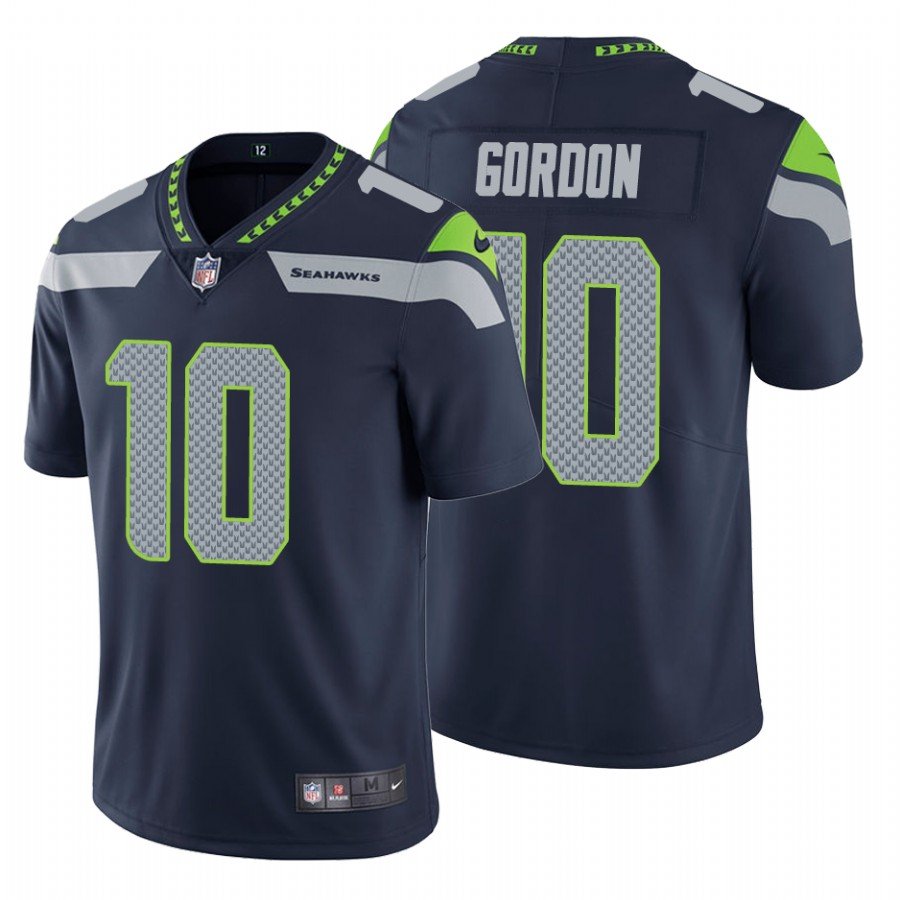 Seattle Seahawks Navy #10 Josh Gordon Vapor Untouchable Limited Stitched Jersey