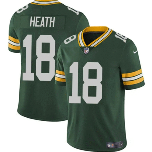 Green Green Bay Packers #18 Malik Heath Vapor Untouchable Limited Stitched Jersey - GBJ426