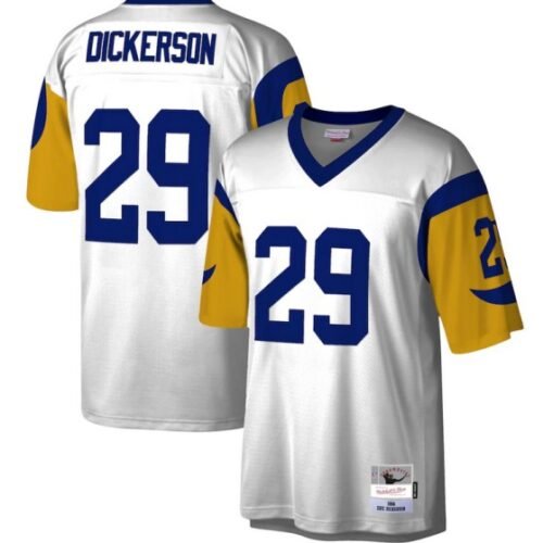 White Los Angeles Rams #29 Eric Dickerson 1984 Stitched Football Jersey - LAR606