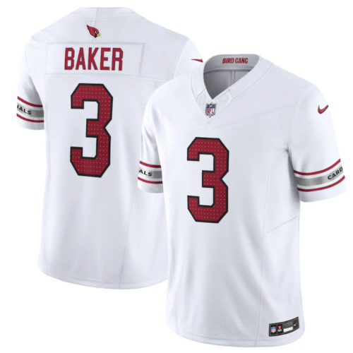 White Arizona Cardinals #3 Budda Baker 2023 F.U.S.E. Vapor Untouchable F.U.S.E. Limited Stitched Football Jersey - ACJ150