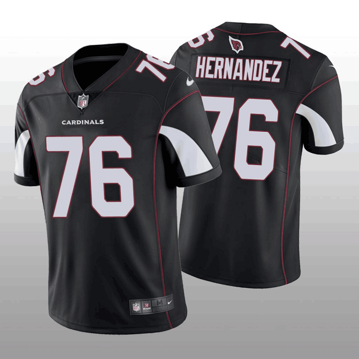 Black Arizona Cardinals #76 Will Hernandez Vapor Untouchable Stitched Football Jersey - ACJ298