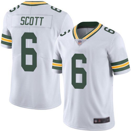 Nike Packers #6 JK Scott White Stitched NFL Vapor Untouchable Limited Jersey - GBJ590