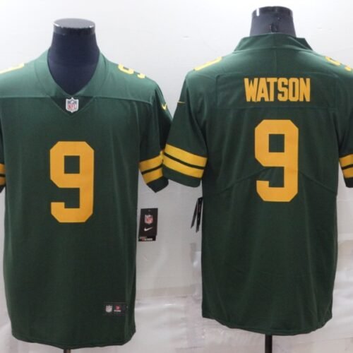 Green Green Bay Packers #9 Christian Watson  Legend Stitched Football Jersey - GBJ24