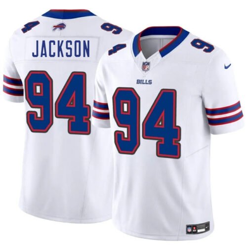 White Buffalo Bills #94 Maxwell Hairston 2025 Draft F.U.S.E. Vapor Untouchable Limited Stitched Football Jersey - BBN47