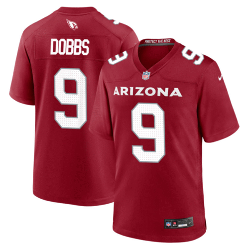 Red Arizona Cardinals #9 Joshua Dobbs 2023 Stitched Game Football Jersey - ACJ54