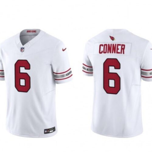 White Arizona Cardinals #6 James Conner 2023 F.U.S.E. Vapor Untouchable Limited Stitched Football Jersey - ACJ57