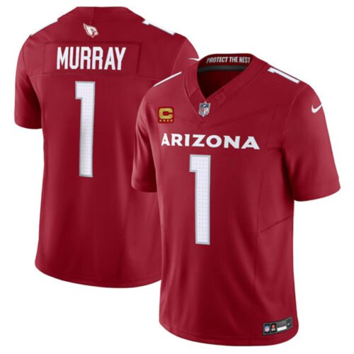 Red Arizona Cardinals #1 Kyler Murray 2024 F.U.S.E. With 4-Star C Patch Vapor Untouchable Limited Stitched Football Jersey - ACJ58