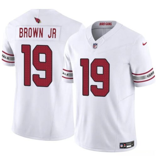 White Arizona Cardinals #19 Anthony Brown JR 2024 F.U.S.E. Vapor Untouchable Limited Stitched Jersey - ACJ50