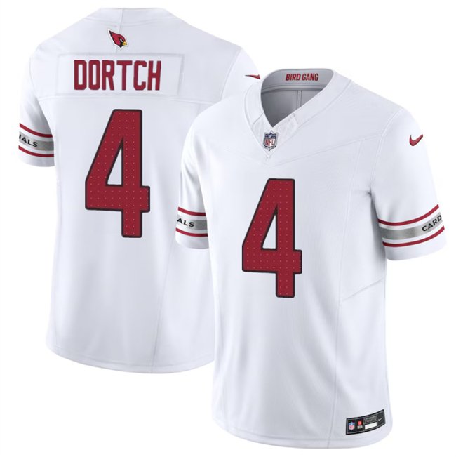 White Arizona Cardinals #4 Greg Dortch 2024 F.U.S.E. Vapor Untouchable Limited Stitched Football Jersey - ACJ201