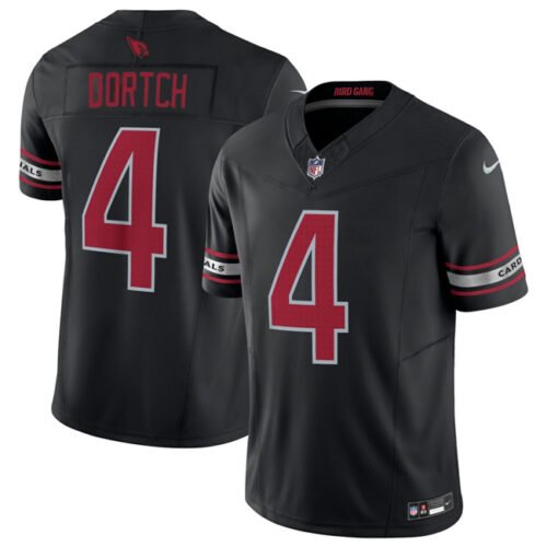Black Arizona Cardinals #4 Greg Dortch 2024 F.U.S.E. Vapor Untouchable Limited Stitched Football Jersey - ACJ360