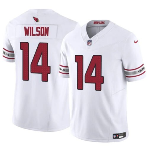 White Arizona Cardinals #14 Michael Wilson 2025 F.U.S.E. Vapor Untouchable Limited Stitched Jersey - ACJ290