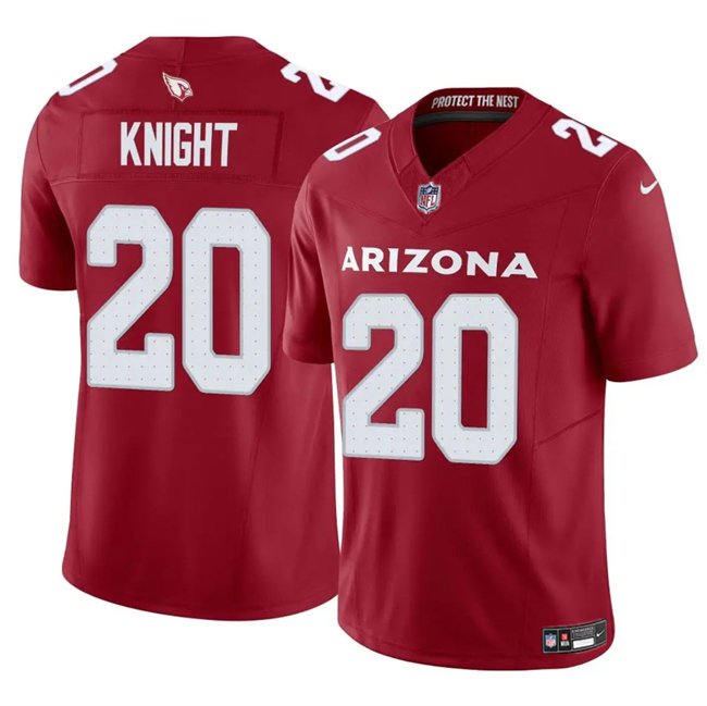 Red Arizona Cardinals #20 Bam Knight 2025 F.U.S.E. Vapor Untouchable Limited Stitched Jersey - ACJ157