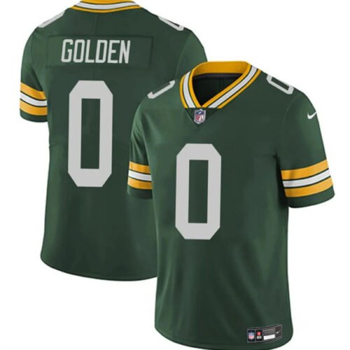 Green Green Bay Packers #0 Matthew Golden 2025 Vapor Untouchable Limited Stitched Football Jersey - GBJ638