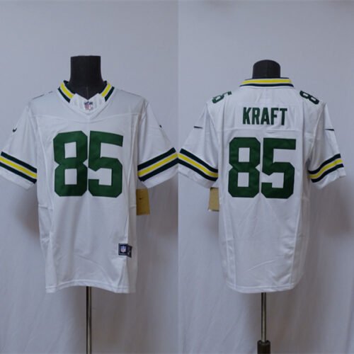 White Green Bay Packers #85 Tucker Kraft Vapor 2025 F.U.S.E. Limited Stitched Football Jersey - GBJ460