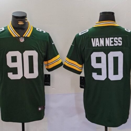 Green Green Bay Packers #90 Lukas Van Ness Vapor Untouchable Limited Stitched Jersey - GBJ22