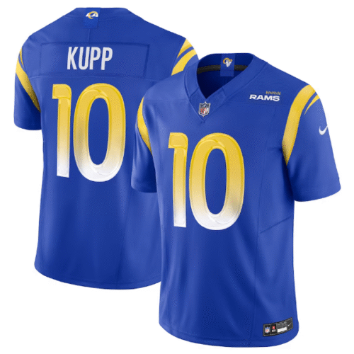 Royal Los Angeles Rams #10 Cooper Kupp 2023 F.U.S.E. Vapor Untouchable Limited Stitched Football Jersey - LAR521