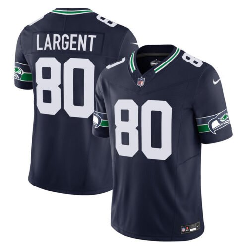 Navy Seattle Seahawks #80 Steve Largent 2023 F.U.S.E. Limited Stitched Football Jersey
