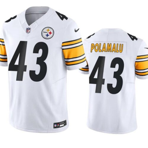 White Pittsburgh Steelers #43 Troy Polamalu 2023 F.U.S.E. Vapor Untouchable Color Rish Limited Jersey - PSJ475