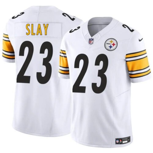 White Pittsburgh Steelers #23 Darius Slay Jr. 2025 F.U.S.E. Vapor Untouchable Limited Stitched Jersey - PSJ681