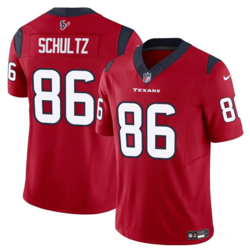 Red Houston Texans #86 Dalton Schultz 2023 F.U.S.E Vapor Untouchable Stitched Football Jersey - HTJ182