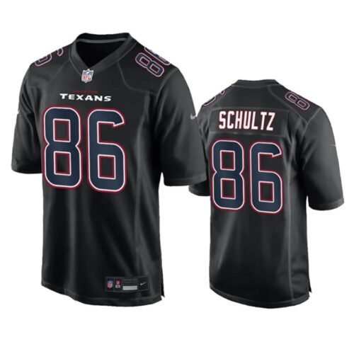 Black Houston Texans #86 Dalton Schultz Fashion Vapor Untouchable Limited Stitched Football Jersey - HTJ12