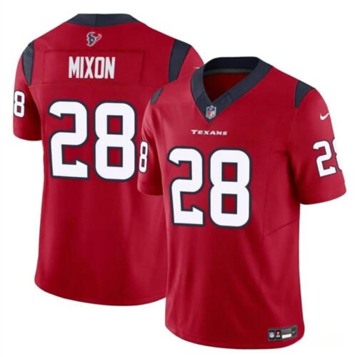 Red Houston Texans #28 Joe Mixon 2024 F.U.S.E Vapor Untouchable Stitched Football Jersey - HTJ137
