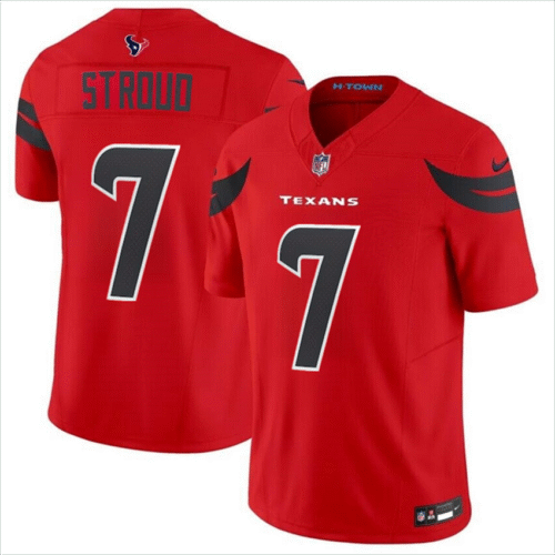 Red Houston Texans #7 C.J. Stroud 2024 Alternate F.U.S.E Vapor Stitched Jersey - HTJ383