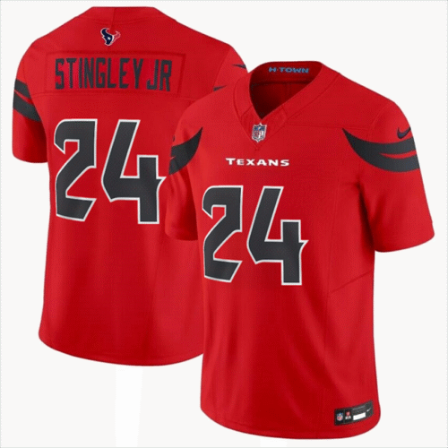Red Houston Texans #24 Derek Stingley Jr. 2024 Alternate F.U.S.E Vapor Stitched Jersey - HTJ319