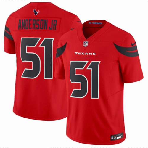 Red Houston Texans #51 Will Anderson Jr. 2024 Alternate F.U.S.E Vapor Stitched Jersey - HTJ175