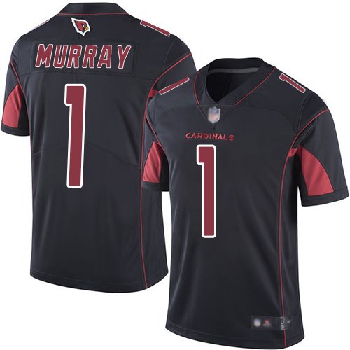 Nike Cardinals #1 Kyler Murray Black Stitched NFL Limited Rush Jersey - ACJ262