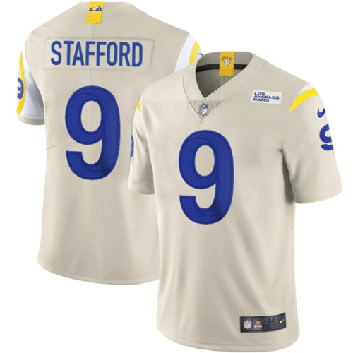 Bone Los Angeles Rams #9 Matthew Stafford 2020 Vapor Untouchable Limited Stitched Jersey - LAR169