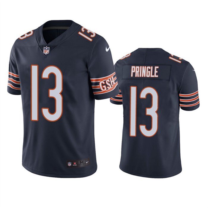 Navy Chicago Bears #13 Byron Pringle Vapor Untouchable Limited Stitched Football Jersey - CBJ33