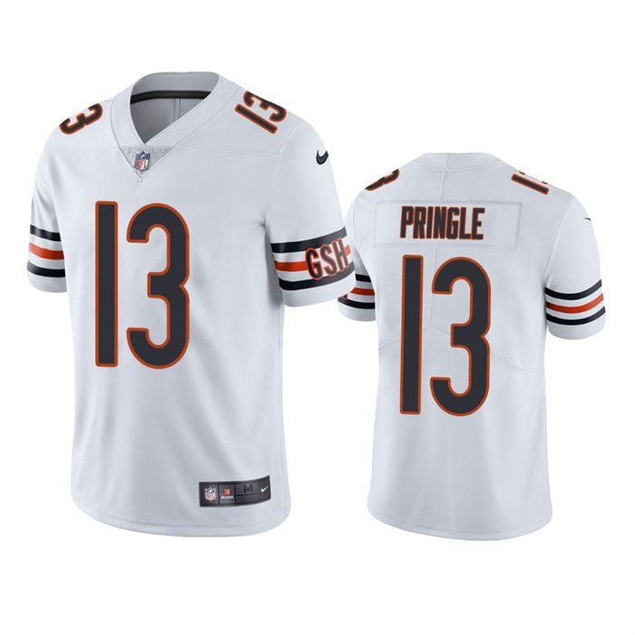 White Chicago Bears #13 Byron Pringle Vapor Untouchable Limited Stitched Football Jersey - CBJ644