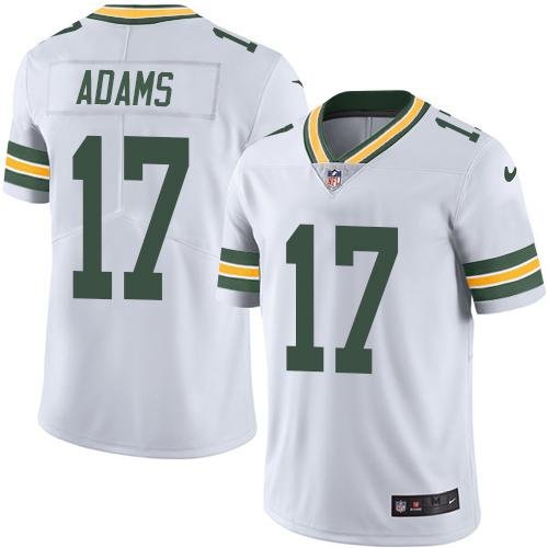 Nike Packers #17 Davante Adams White Stitched NFL Vapor Untouchable Limited Jersey - GBJ273