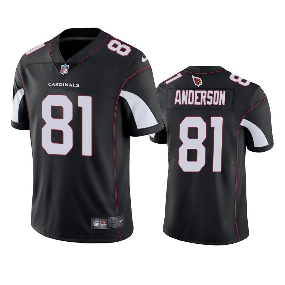 Black Arizona Cardinals #81 Robbie Anderson Vapor Untouchable Stitched Football Jersey - ACJ364