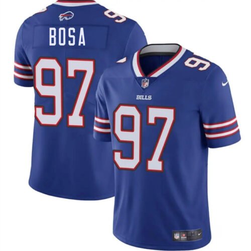 Blue Buffalo Bills #97 Joey Bosa 2025 Vapor Untouchable Limited Stitched Football Jersey - BBN25