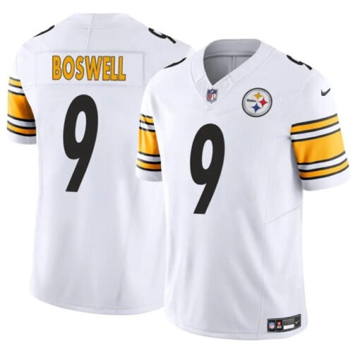 White Pittsburgh Steelers #9 Chris Boswell 2024 F.U.S.E. Vapor Untouchable Limited Stitched Jersey - PSJ649