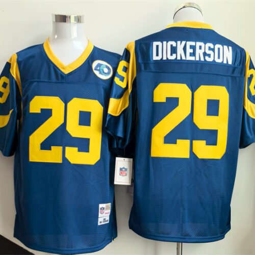 Royal Los Angeles Rams #29 Eric Dickerson Throwback Stitched Football Jersey - LAR179