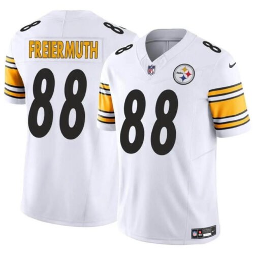 White Pittsburgh Steelers #88 Pat Freiermuth 2024 F.U.S.E. Alternate Vapor Untouchable Limited Stitched Jersey - PSJ123
