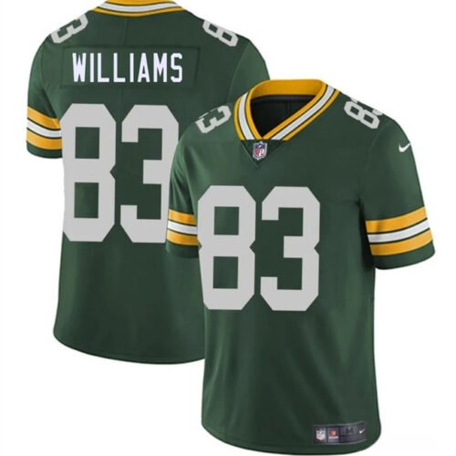 Green Green Bay Packers #83 Savion Williams 2025 Draft Vapor Untouchable Limited Stitched Football Jersey - GBJ325