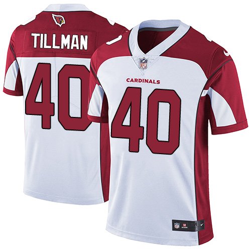 Nike Cardinals #40 Pat Tillman White Stitched NFL Vapor Untouchable Limited Jersey - ACJ325